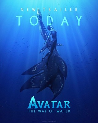Avatar der Weg des Wassers 8A Filmposter Kunstdruck Unikat Luxus Kontrast Sammeln