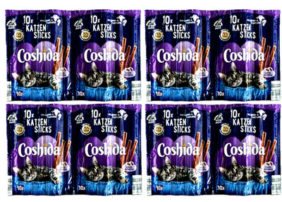 40x 5g Coshida Sticks Katzen Leckerlis Katzensticks LAMM & TRUTHAHN 200g
