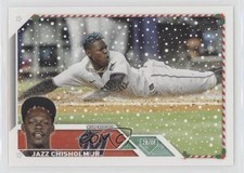 2023 Topps Holiday Jazz Chisholm Jr #H123 0f3j