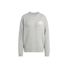 adidas Originals FW25 Athletic Department Knitted Crew Neck Loose Warm Sweater