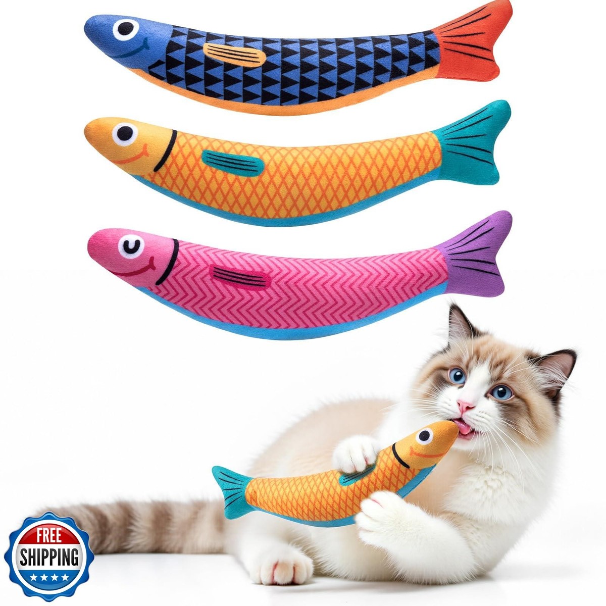 PetBusy Interactive Cat Toys with[5000mg Premium A+Catnip][Baby
