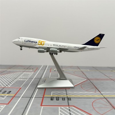 Metal Aircraft Model YY Wings 1/400 D-ABVH Lufthansa B747-400 50th Anniversary