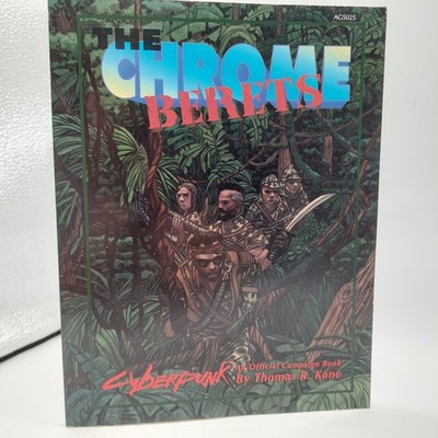The Chrome Berets Cyberpunk 2020 offical campaign book AG5025