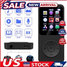 Support 128GB Bluetooth MP4/MP3 Lossless Music Player FM Radio Recorder Sports