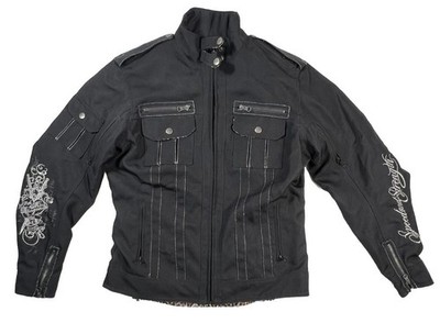 SPEED AND STRENGTH Womens M Armored Motorcycle Jacket Moto Biker Streetwear