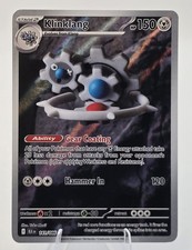 Klinklang Holofoil SV: Black Bolt - 141/086 Pokemon Card NM on eBay