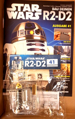 Star Wars R2-D2 R2D2 Ausgabe  41  Deu. Fanhome / DeAgostini  Lightsaber LUKE