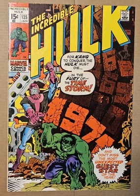 The Incredible Hulk #135 (Marvel Comics January 1971)