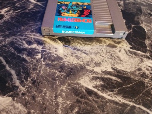 Bomberman Nintendo NES Authentic Contacts Cleaned - Picture 3 of 3