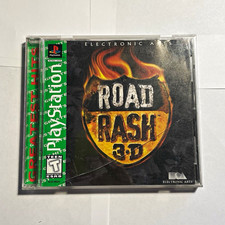 Road Rash 3D Greatest Hits TESTED Sony PlayStation 1 CIB NTSC-U/C T-Teen 1998