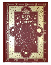 WIZARDING WORLD KEYS & CURIOS GRYFFINDOR BOOK JOURNAL HARRY POTTER FAN CLUB RARE