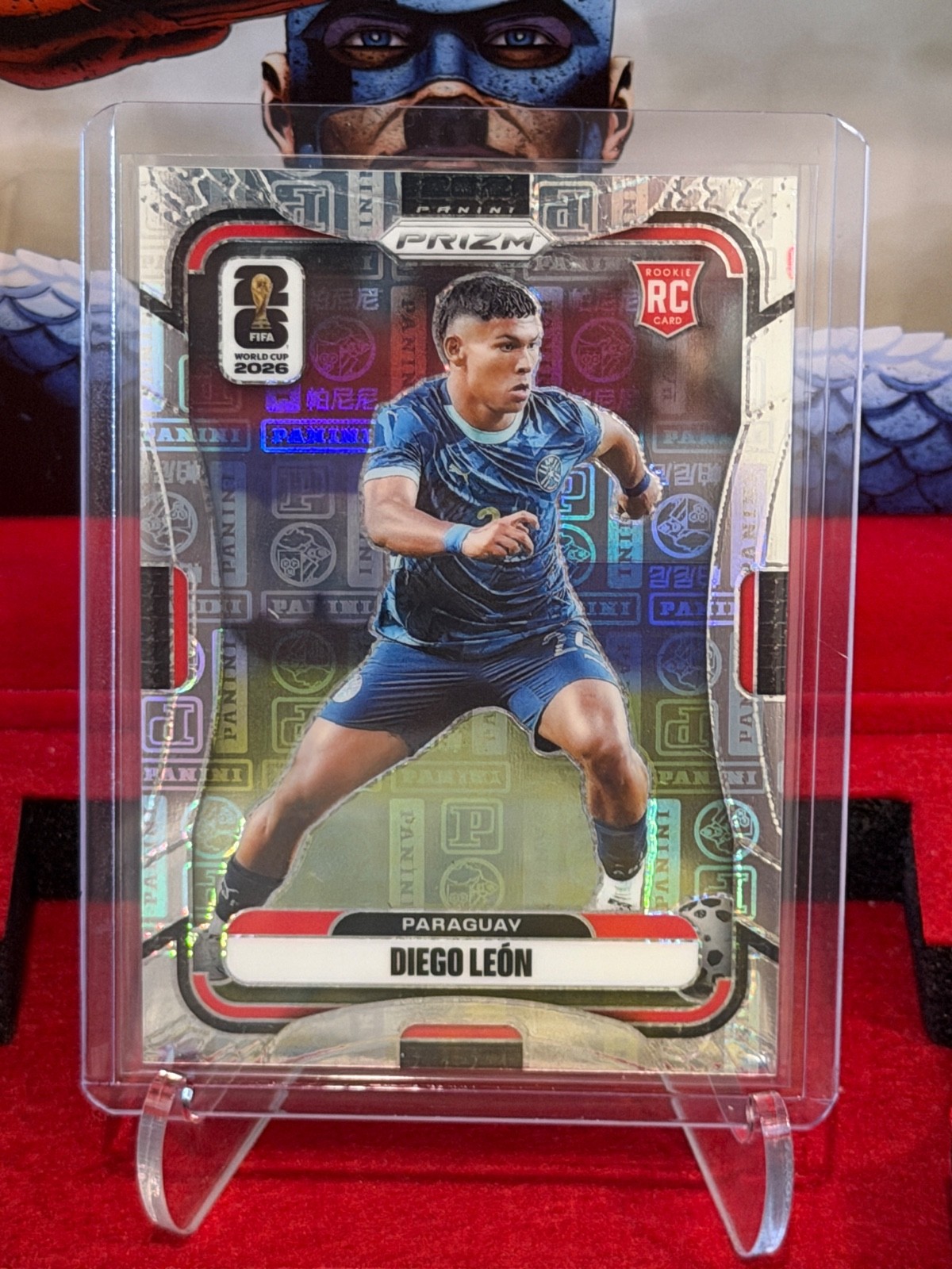 2026 Prizm World Cup Soccer Diego Leon RC Panini Logo /61