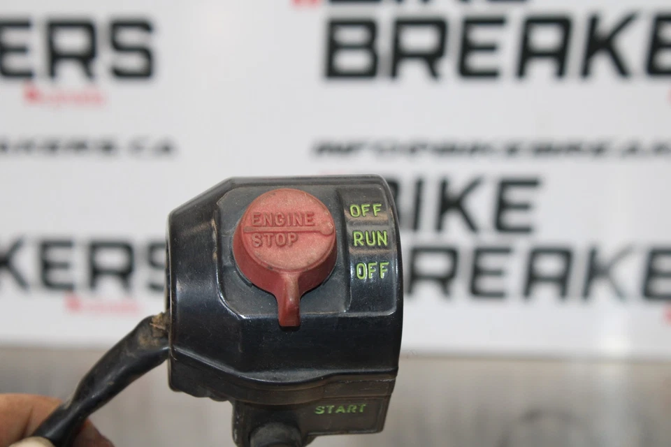 76-77 HONDA GOLDWING 1000 RIGHT CLIP ON HANDLE KILL OFF START SWITCH BB171 - Image 3 of 4