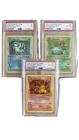 1999 Pokemon "Big 3"-PSA 1st Ed Blastoise, 1st Ed Venusaur, Shadowless Charizard