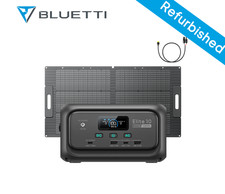 BLUETTI Elite 10 200W 128Wh Centrale électrique avec 100W Panneau pour Camping