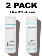 2 PACK, Proactiv Solution Renewing Cleanser, Benzoyl Peroxide, Acne Treatment