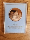 Franklin Mint 1981 Presidential Ronald Reagan Inaugural Solid Bronze Medal Coin. — photo 2