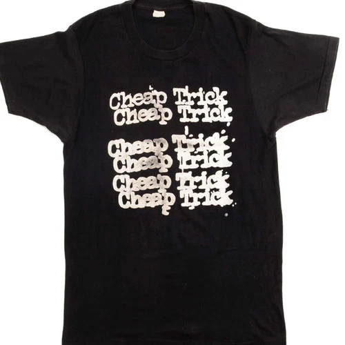 CHEAP TRICK TEE SHIRT SIZE SMALL Vintage vintage concert t-shirt, vintage, size S, single stitch, B+ condition