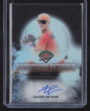 2025 Panini Prospect Edition Franchise Futures Auto Xavier Neyens Silver RC