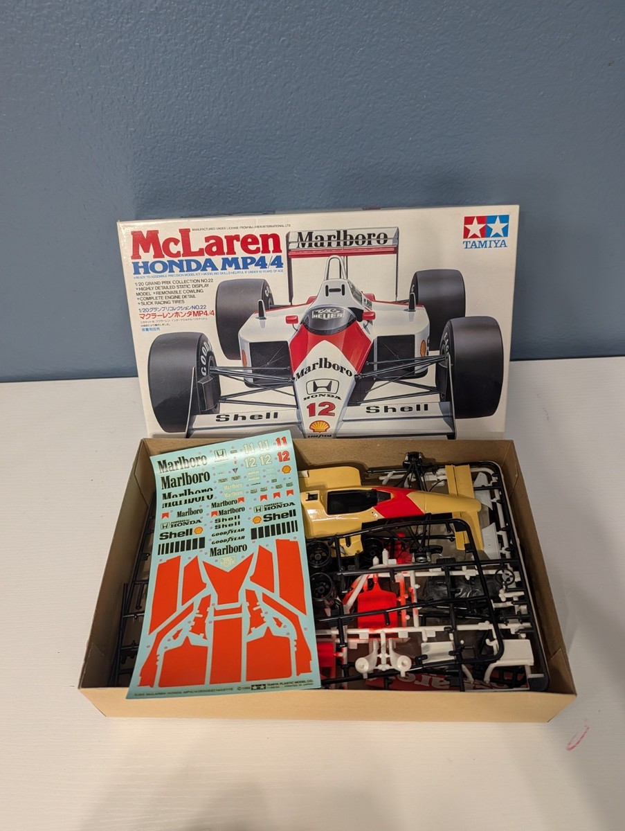 Tamiya McLaren HONDA MP4/4 1/20 model kit | eBay