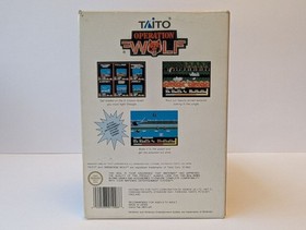 Operation Wolf NES Complete Rare Good Con