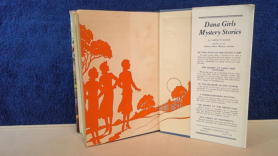 NANCY DREW NO SPINE SYMBOL INTERNALS MESSAGE IN THE HOLLOW OAK 1936C-6 M. WIRT - Image 4 of 4