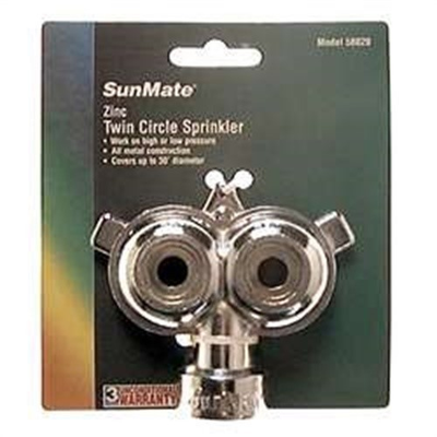 #ad #ad Orbit 58020N Low amp; High Pressure Mist Zinc Twin Circle Sprinkler $8.91