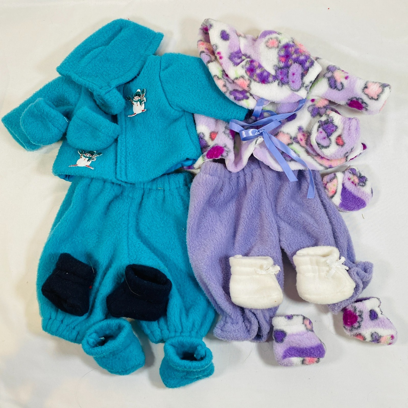 Handmade Fleece Winter Outfits for 15