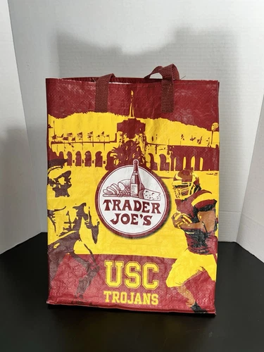 Trader Joe's USC Trojans Tote Bag NCAA Football NO BLlIMP ( 1st generation)
