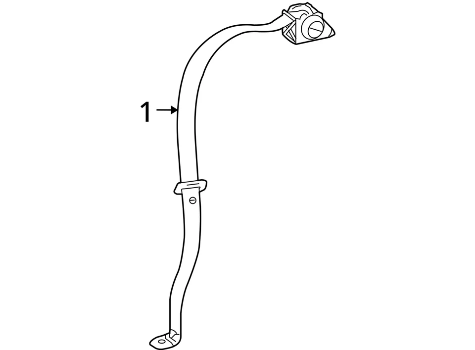 KIT DE CINTURÓN PONTIAC G6 2009 19207376 - NUEVO OEM 19207376 Foto 3 de 3