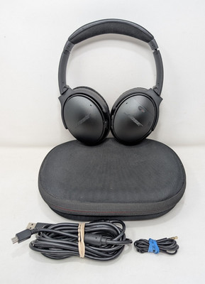 Bose QuietComfort 35 II Wireless Headphones QC35 Black Preowned