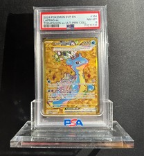2024 POKEMON SVP EN-SV BLACK STAR 164 LAPRAS EX TERAPAGOS ex ULTRA-PREMIUM PSA 8