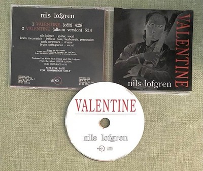 Nils Lofgren      **PROMO CD**     Valentine
