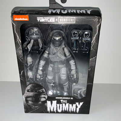 Nickelodeon TMNT x Universal Monsters Michelangelo The Mummy Action Figure