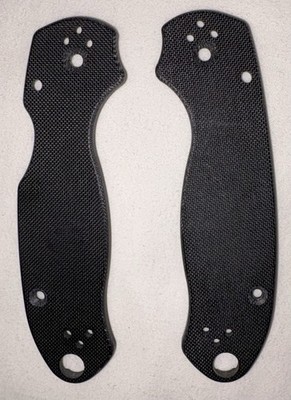 Spyderco Paramilitary 3 G10 Black Scales