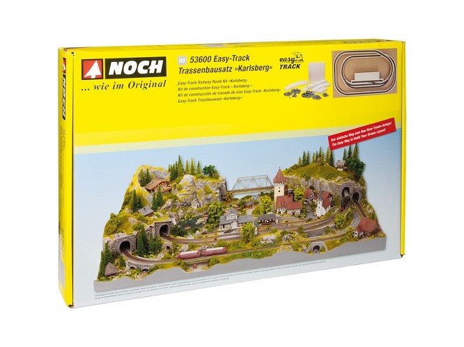Noch 53600 - H0 Easy-Track Track Construction Set ""Karlsberg"" - New