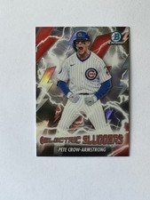 2026 Bowman Chrome Baseball Pete Crow-Armstrong Electric Sluggers ES-24