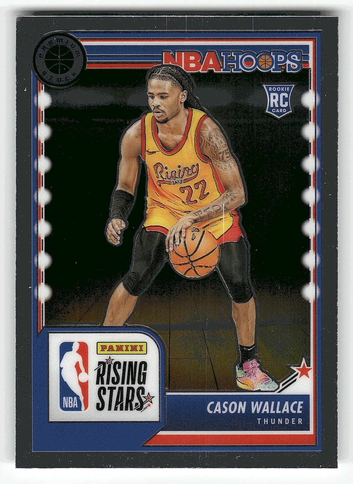 2023-24 Hoops Premium Stock #281 Cason Wallace