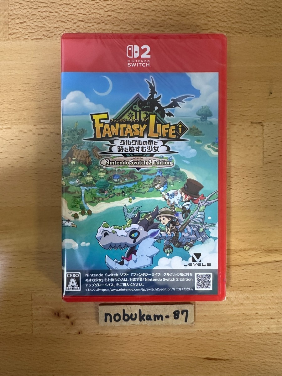 US DDP】Fantasy Life i The Girl Who Steals Time Switch 2 Multi