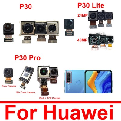 Front Rear Main Camera For Huawei P30 P30Pro P30Lite Back TOF Camera Module set