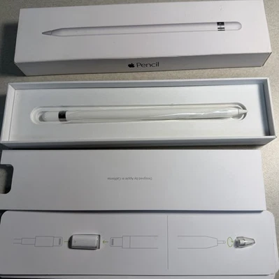 Apple Pencil 1ª Generación A1603 Lápiz Blanco para iPad con Caja Original - Imagen 1 de 2