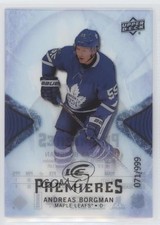 2017-18 Upper Deck Ice Ice Premieres 71/999 Andreas Borgman #142 2a8