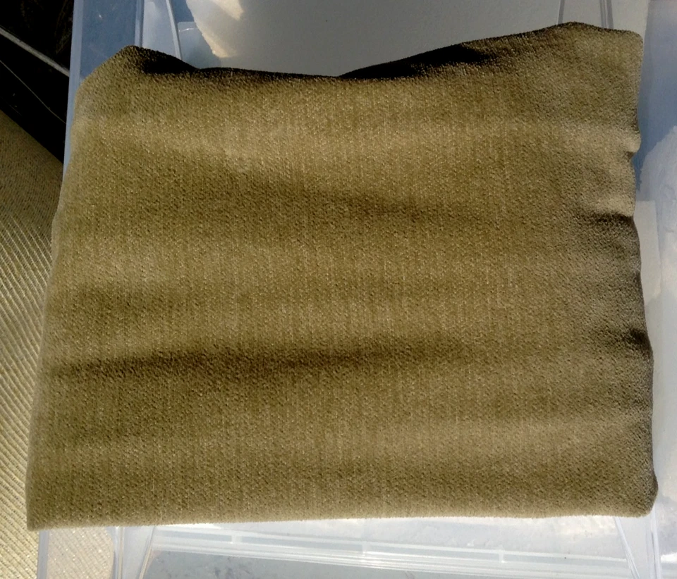 Funda de almohada Pottery Barn Pearce cuña seccional LG BACK SOLO salvia chenilla Foto 2 de 2