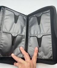 CD PROJECTS 64 Capacity CD DVD Blu Ray Media Storage Zip Case Zip Up Holder GOOD