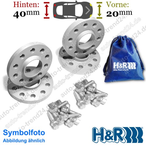 SV vorne 20mm, hinten 40mm/Achse, Schrauben-👜 u.a.: BMW 3er Compact E46 01-05