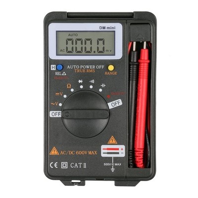 Digital Multimeter, DM Mini Multimeter Auto-Rang Voltmeter für Messgerät AC/DC S