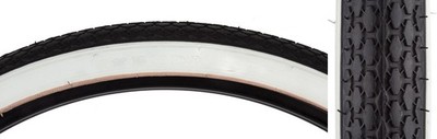 Sunlite Tire 26X1-3/4 S7 Bk/Wh Street K75
