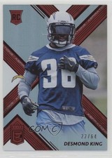 2017 Donruss Elite Rookies Aspirations 22/64 Desmond King #126 2u3