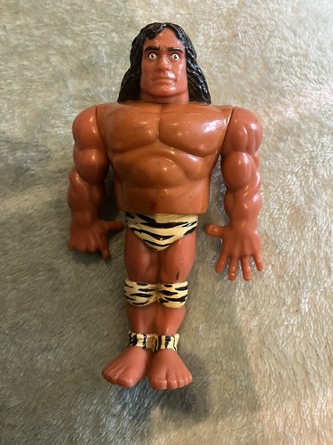 Vintage WWF WWE Hasbro Titan Sports Wrestling Figu...