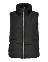 Weste JDY Damen Jdynewerica XS Schwarz Silber ReißVerschluss KurzjäCkchen